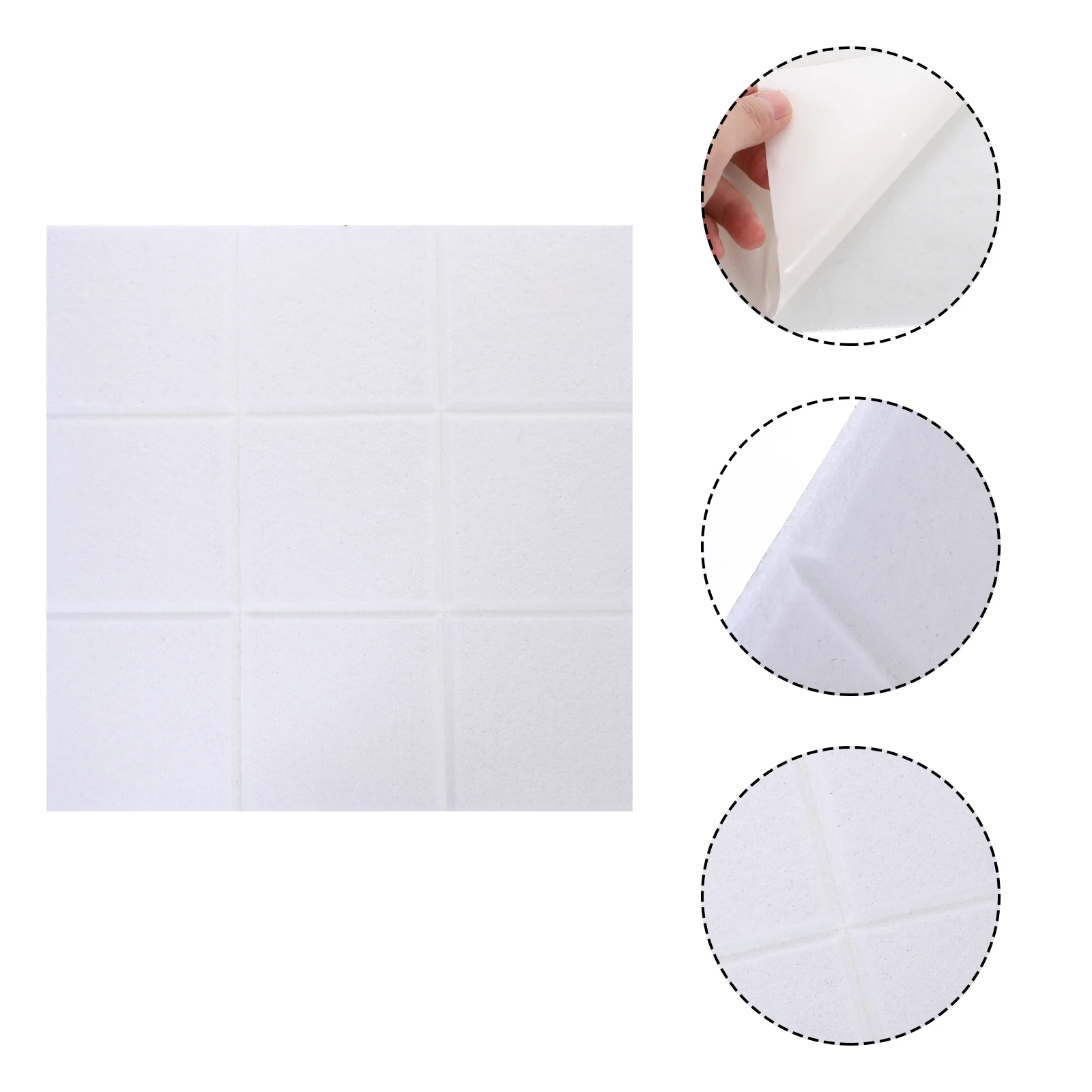 

Changeable Letter Board Colored Felt Felt Pin Board Photo Bulletin Board Jiugongge Felt Board Stationery Felt Tack Board