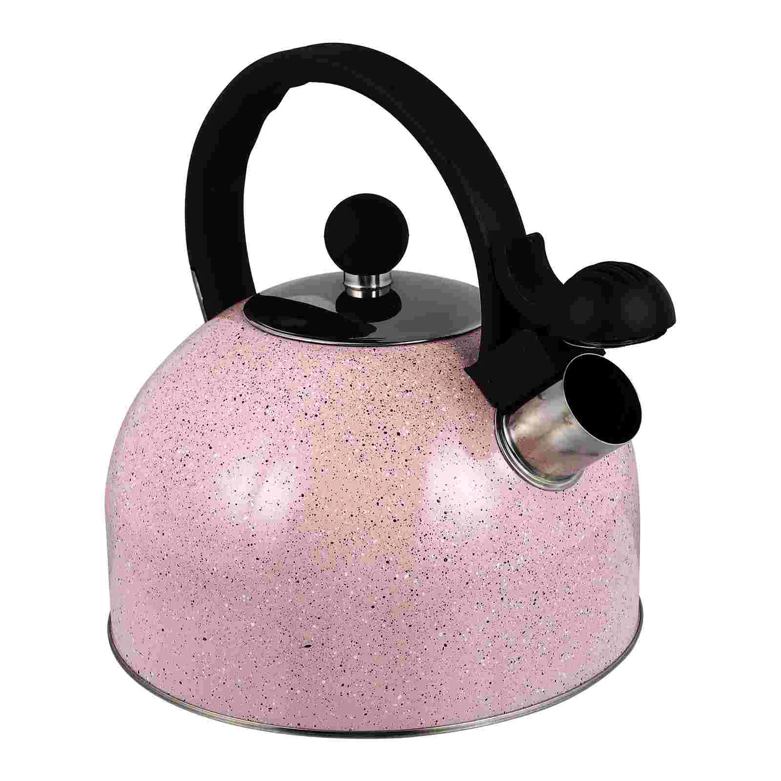 

Kettle Water Tea Pot Boiling Teapot Whistling Heater Electric Sounding Stovetop Teakettle Portable Coffee Steel Stainless Voice