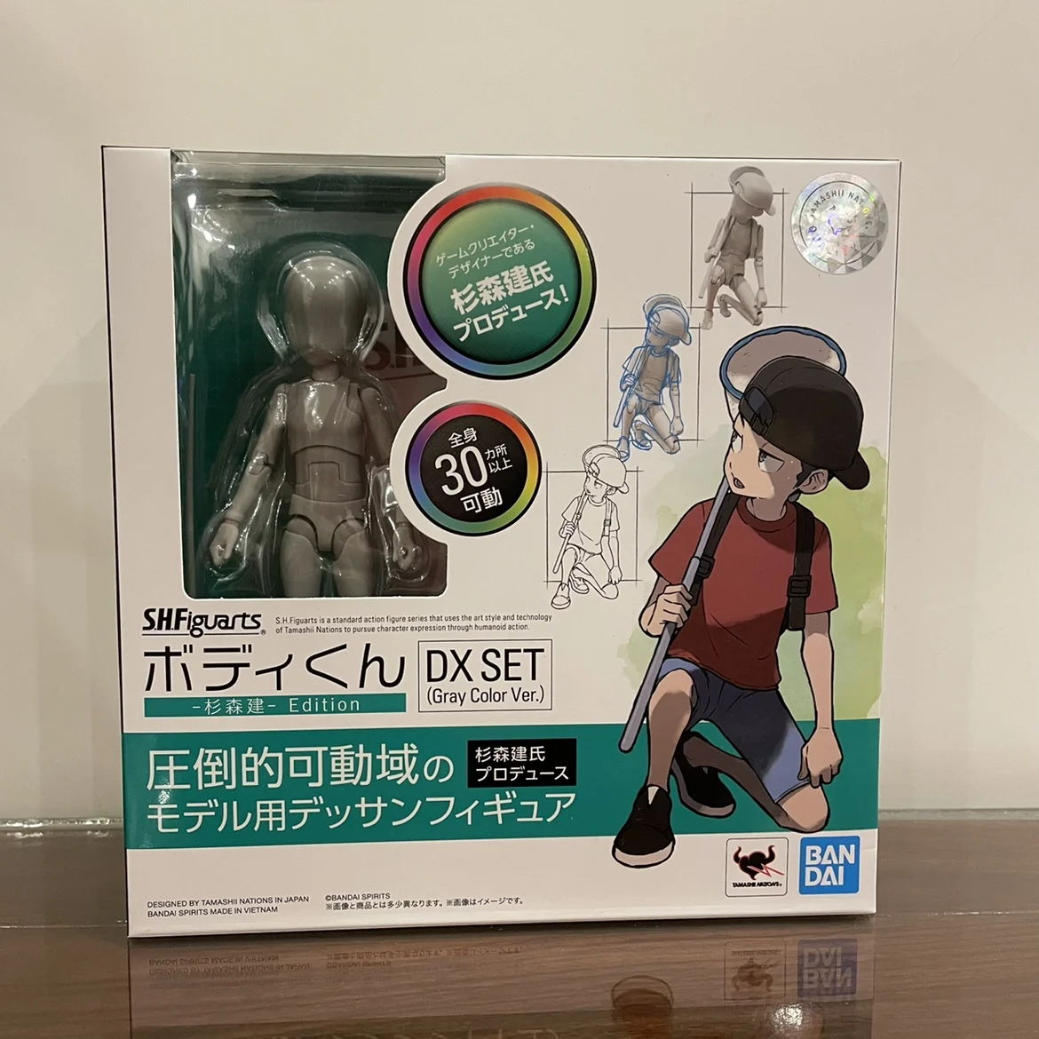 Фото Новое поступление: Оригинальный набор BANDAI S.H.Figuarts SHF Body Chan Кентаро Ябуки, версия DX, 13 см, серый цвет №5