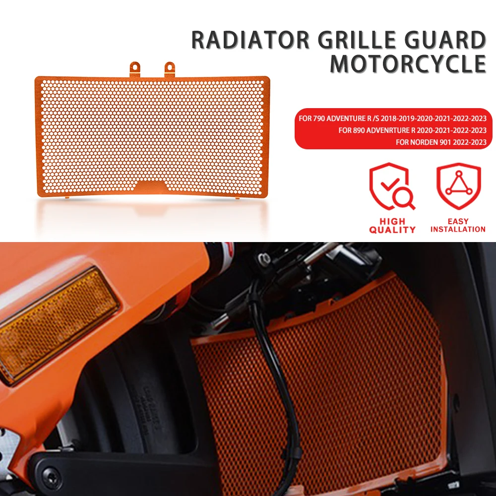 

2023 FOR 790 890 Adventure Radiator Grille Guard Cover Parts For 790 Adventure 790 ADV R S 890ADVENTURE 890 ADV R 2018-2021 2022