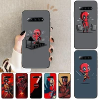 marvel avengers deadpool phone case for xiaomi redmi black shark 4 pro 2 3 3s cases helo black cover silicone back prett mini co