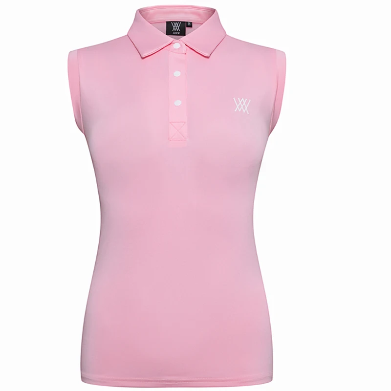 

2022 new golf clothing women's summer short-sleeved T-shirt golf clothes women's slim slimming quick-drying sleeveless top