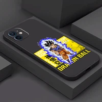 dragon ball anime phone case for funda iphone 11 12 13 pro max mini x xr xs se 2020 5s 6 7 8 plus celular soft carcasa
