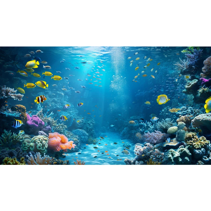 Фон для фотосъемки с изображением Русалочки 10/8/7/6 футов