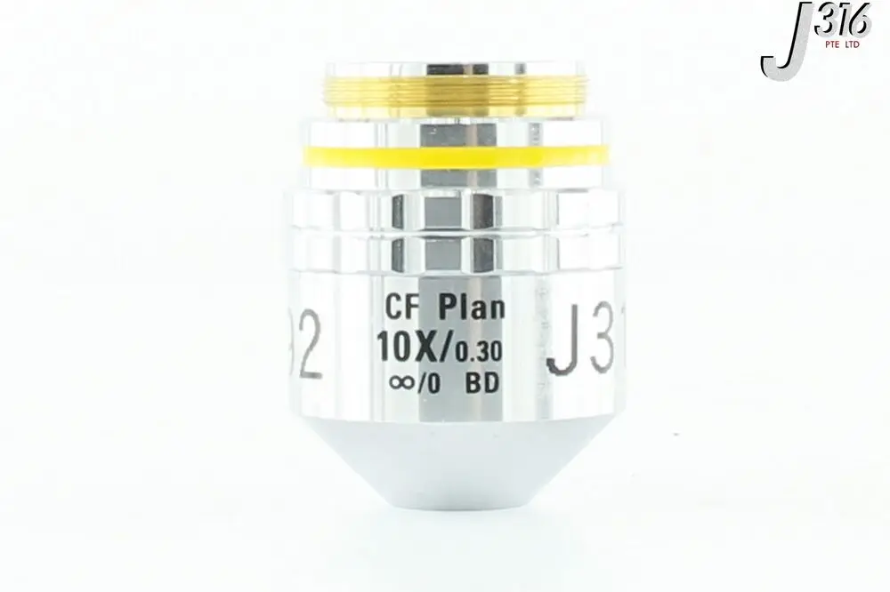 

3592 NIKON 10X CF PLAN MICROSCOPE OBJECTIVE LENS 10X/0.30 WD 6.5 BD