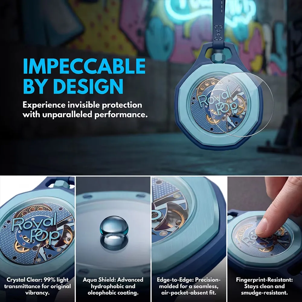 Фото Защитная пленка из закаленного стекла 9H для Swatch AP Royal Pop, защитная пленка для экрана HD с защитой от царапин, аксессуары для защиты экрана №4
