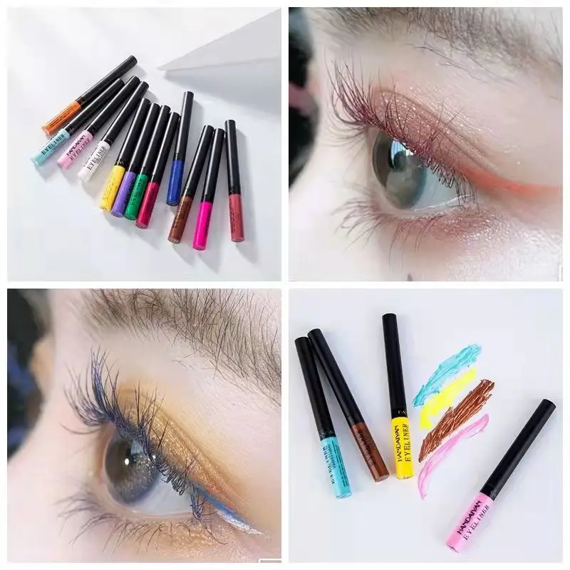 

Matte Liquid Eyeliner Natural Brighten Easy To Wear Quick Dry No Blooming Eye Liner Pen Lasting Waterproof Lady Eye Makeup Tools