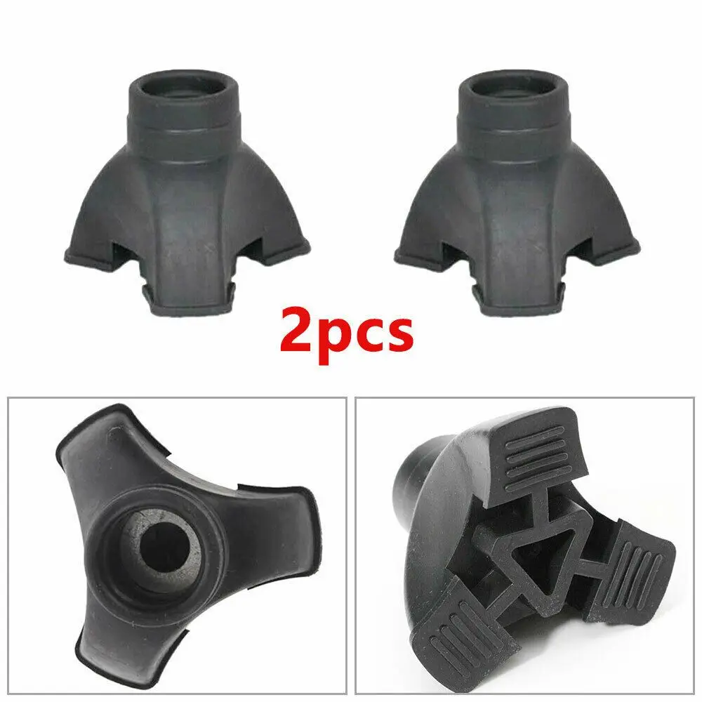 

2 шт., сменные прочные резиновые коврики для ходьбы и альпинизма