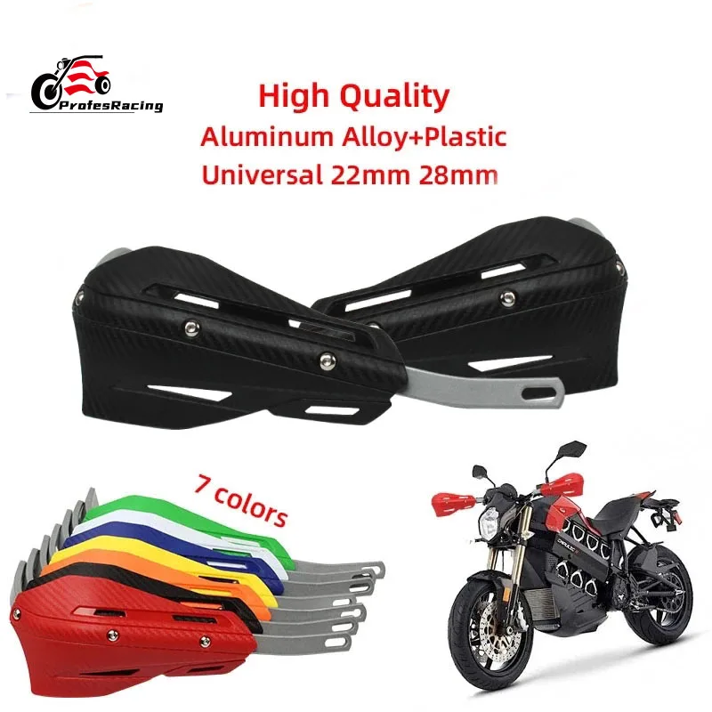 

Motorcycle Universal 22mm 28mm Hand Guard Plastic+Aluminum Handguard Protector Guard Cover For Husqvarna Fit Dirt Bikes Enduro
