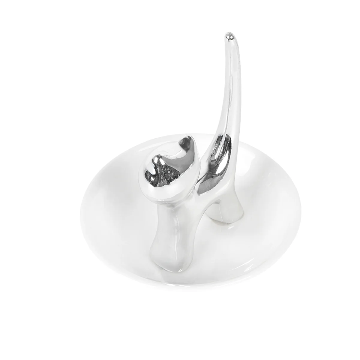 

1 pc Jewelry Plate Holder Jewelry Tray Dish Ring Dish Engagement Gift Decorative Plate Key Plate Holder Cat Ring Tray