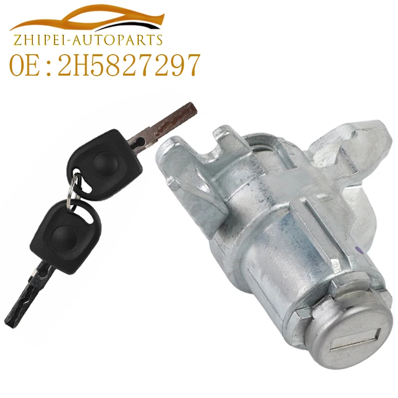 

2H5827297 Цилиндр дверного замка с 2 ключами для автомобиля, подходящий для VW Amarok