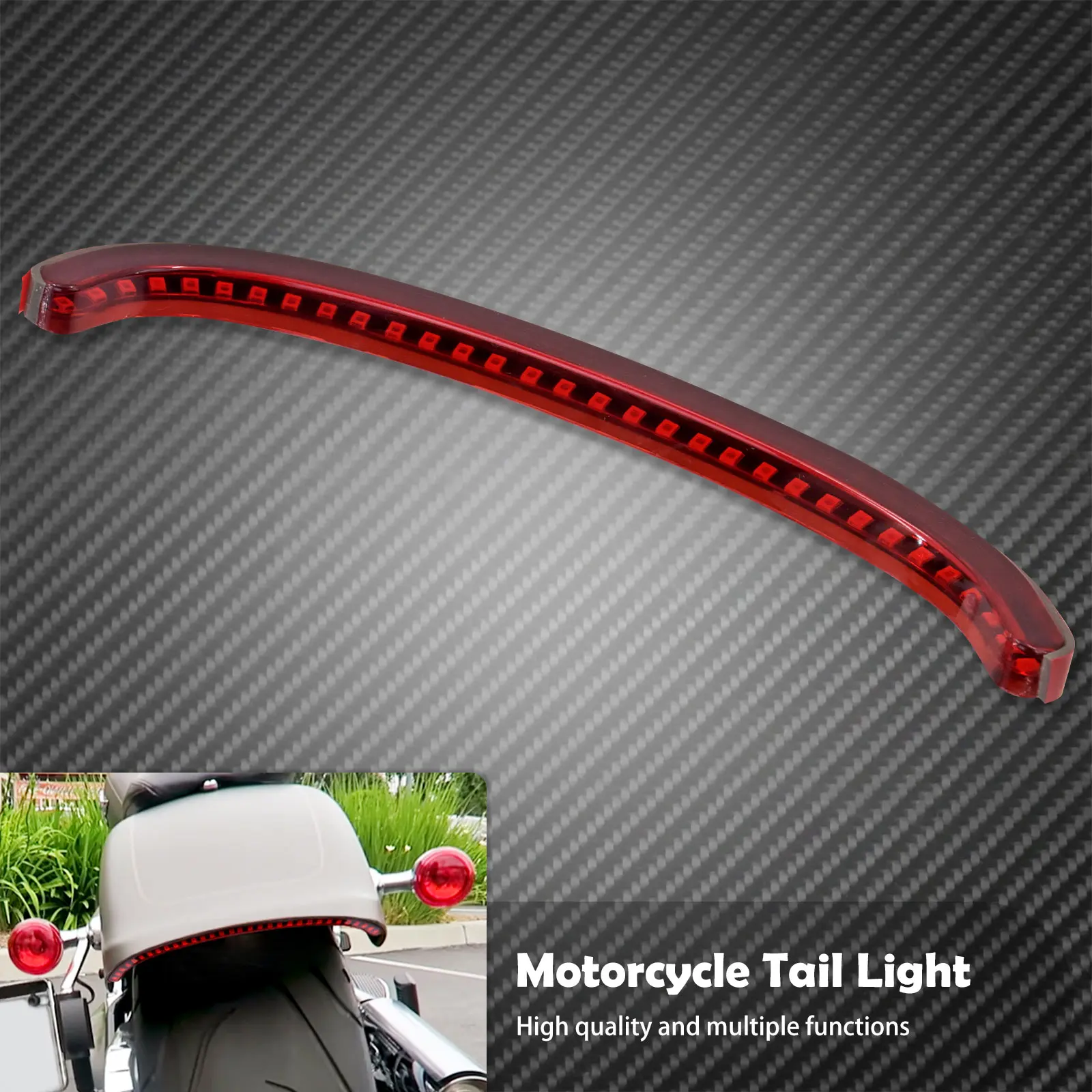 

Задний фонарь мотоцикла с указателями поворота, стоп-сигнал, красные фонари для Harley Softail Street Bob FXBB 2018-2021 2022-2025