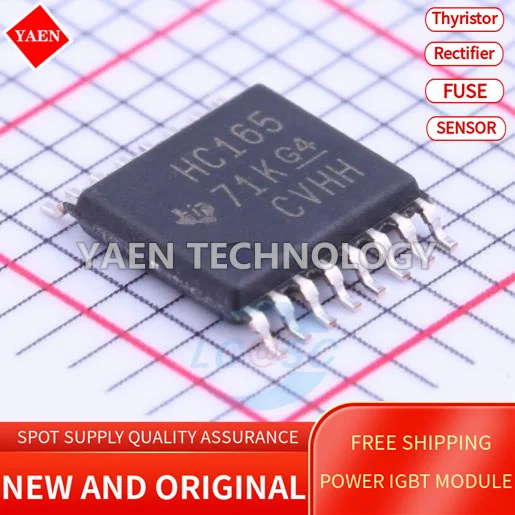 

74HC165PW SN74HC165PW TSSOP-16 50 шт./лот новый оригинальный микроконтроллер хорошая цена и качество