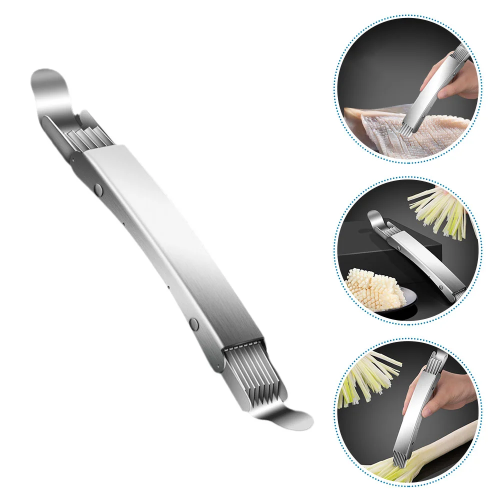 

Kitchen Cutting Tools Cucumber Lemon Slicer Stainless Steel Onion Potato