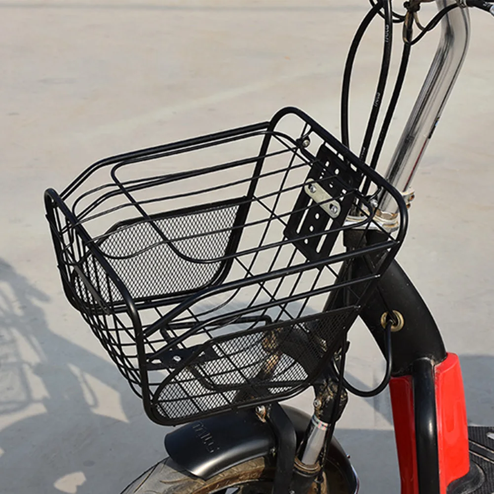 

1pc Sturdy Bicycle Cycling Basket Front Basket For Bike Scooter Storage Holder Bike Scooter Storage Holder Bike Scooter Accessor
