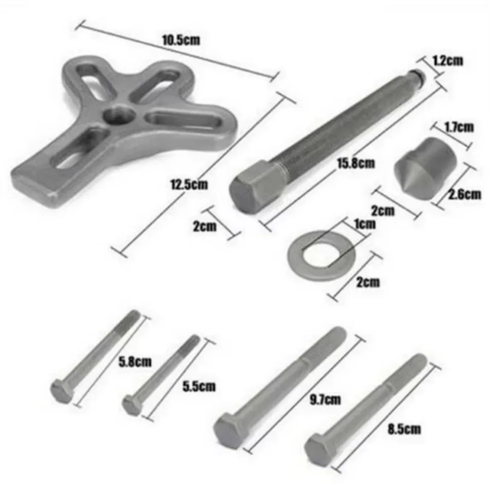 Автомобильный стальной гармонический балансир съемник шкива рулевого колеса