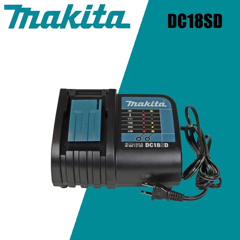 Оригинальный литий-ионный аккумулятор Makita DC18SD 18 в высокопроизводительное