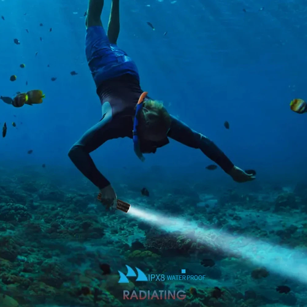 

Водонепроницаемая вспышка для подводного плавания из алюминиевого сплава