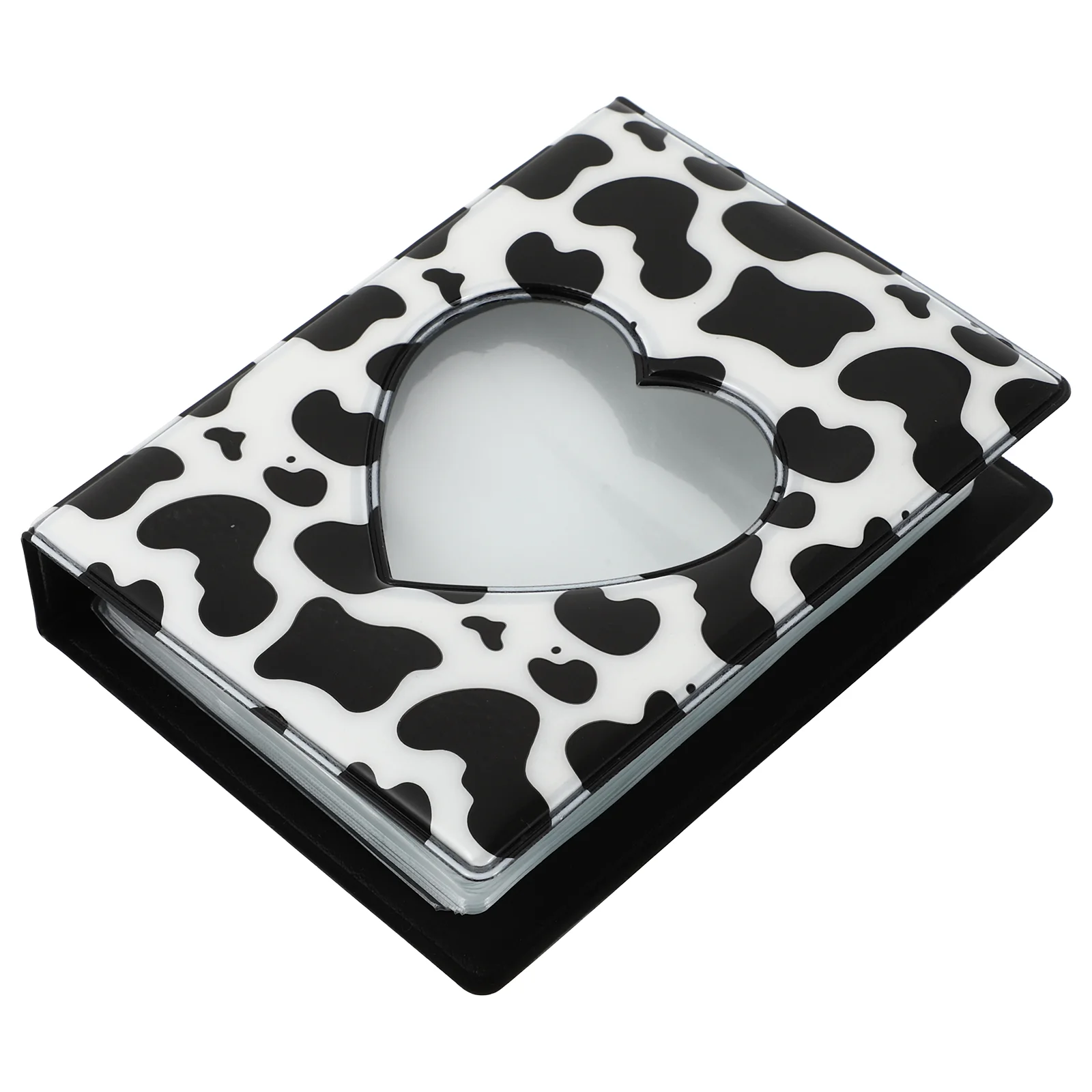 

Photo Album Photocard Mini Book Holder Heart Binder Storage Kpop Picture Inch Hollow Albums Cow Gift Postcards Photocards Love