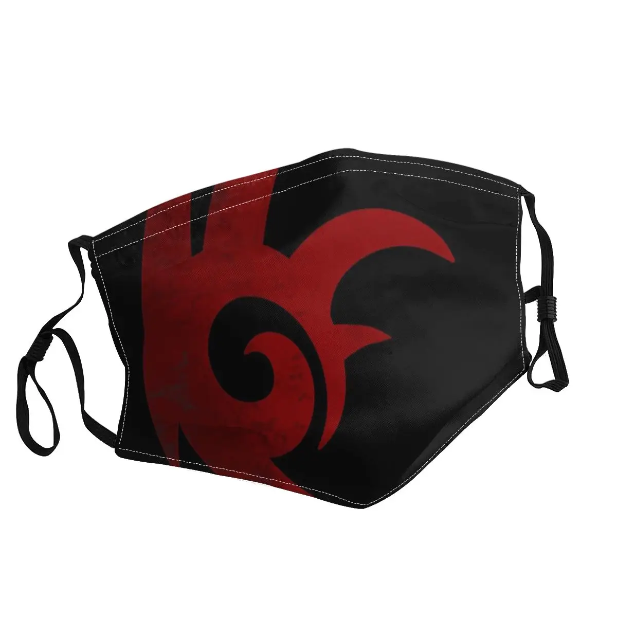 Модная маска с логотипом Shadow The Hedgehog