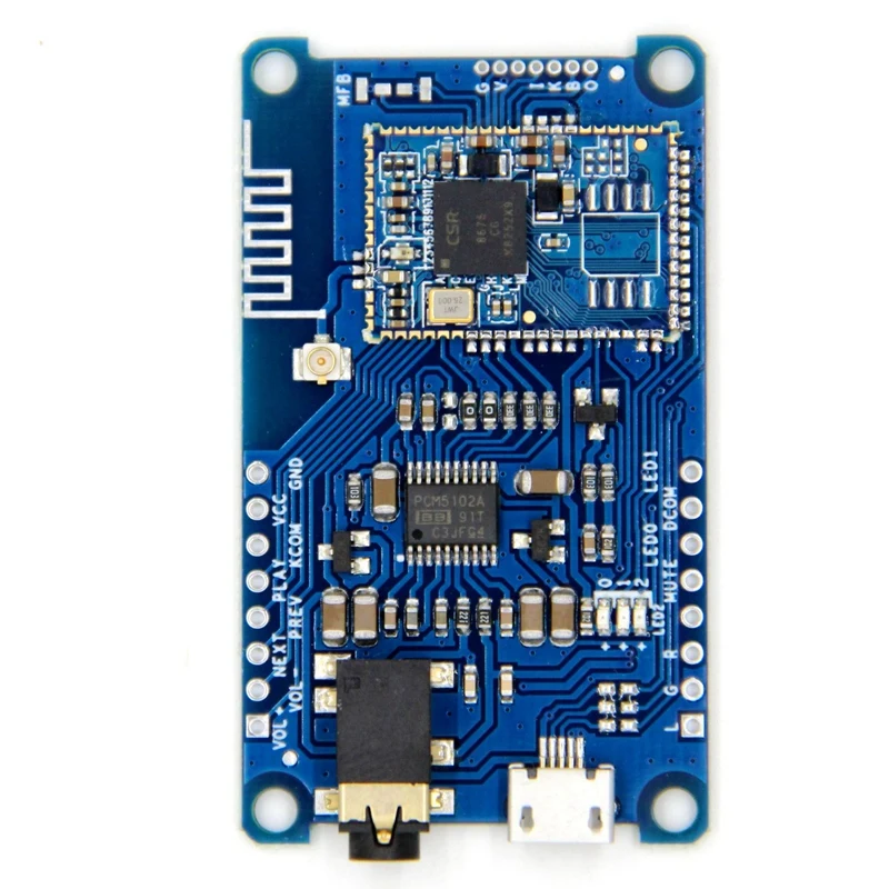 Плата декодера для CSR8675 LDAC Bluetooth V5.0 PCM5102A с низким энергопотреблением APTX/APTXLL/APTXHD I2S |