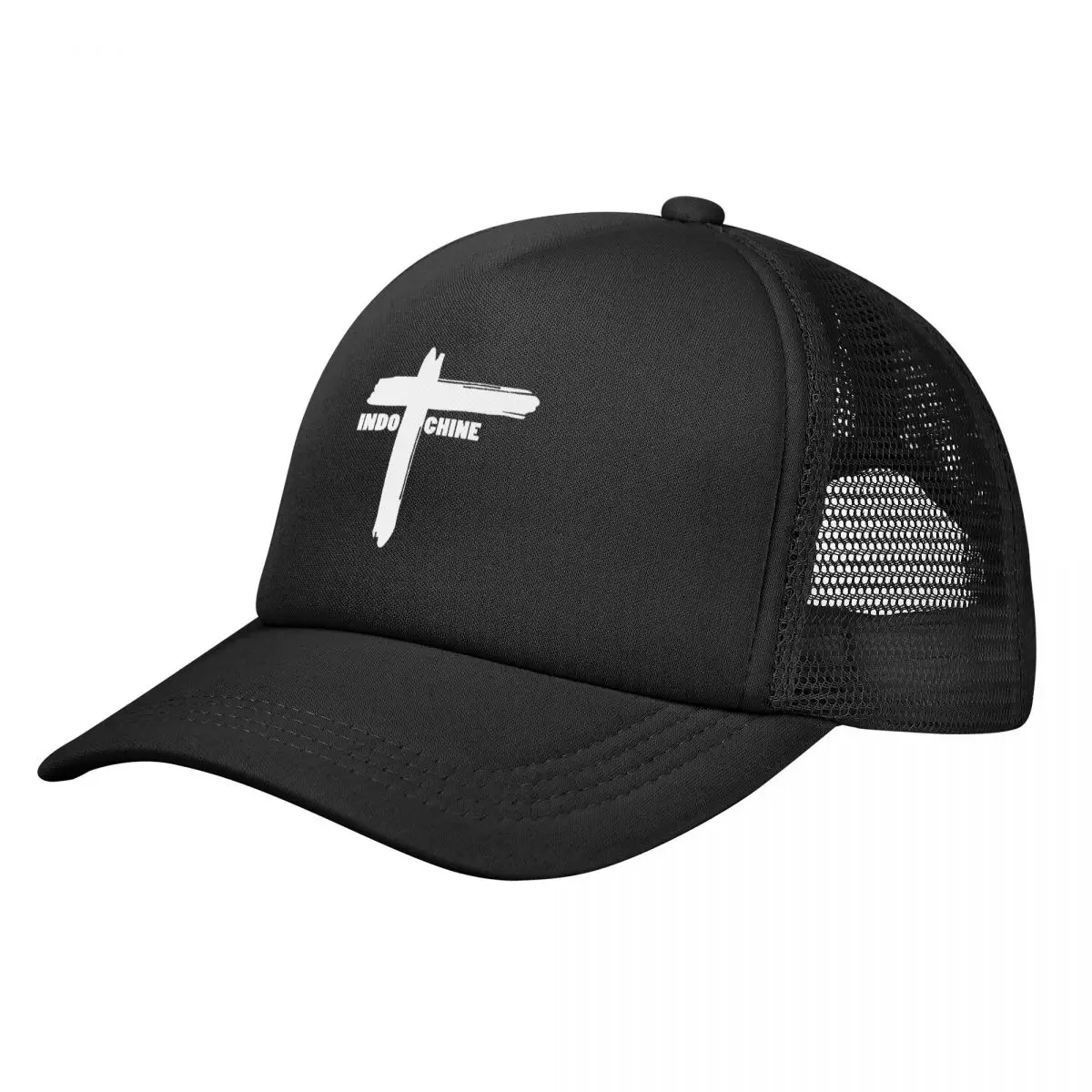 

Indochine Eaves Baseball Cap Summer Breathable Mesh Cap Sport All-Match Sun Protection Shield Men's Mesh-Back Cap