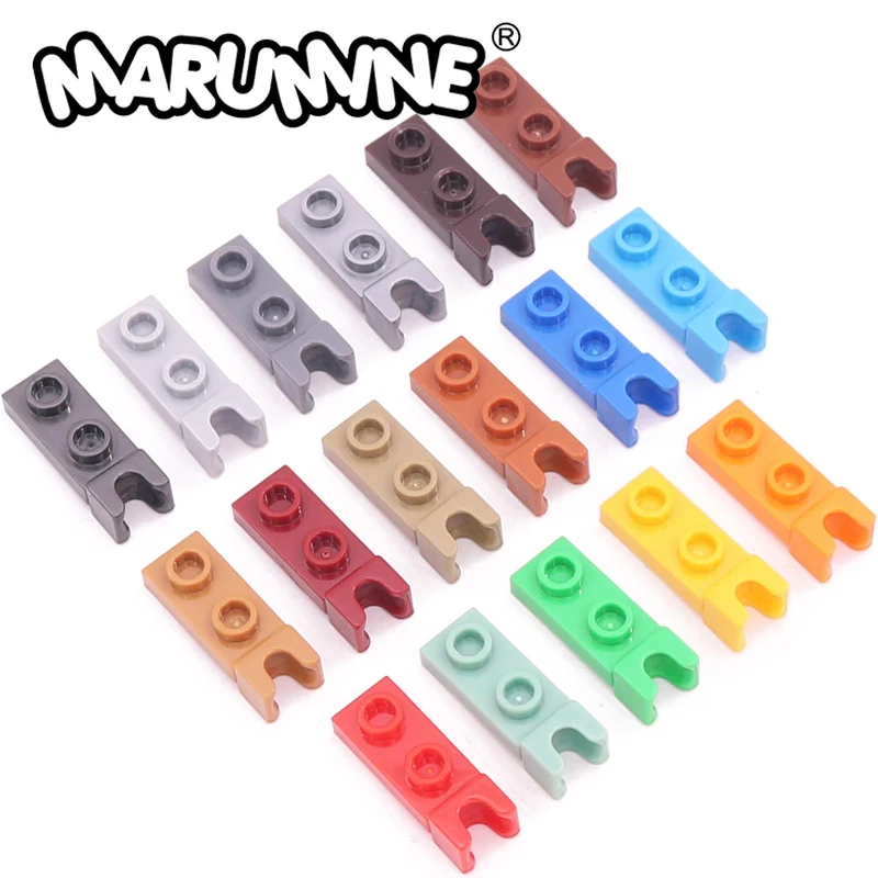

Marumine 14418 Модифицированная пластина технология строительные блоки части 1x2 с маленьким буксировочным шариком разъем 30 шт. механические аксессуары MOC