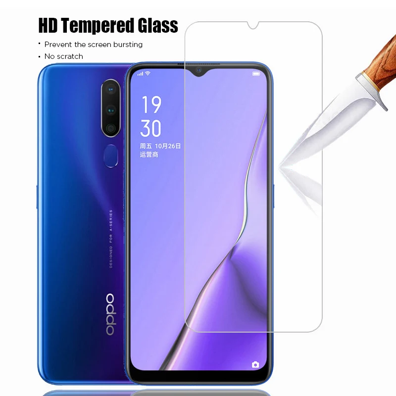 3PCS Screen Protector Glass for OPPO A74 A72 5G A9 A5 2020 protective glass for OPPO A53 A52 A54 A74 Glass