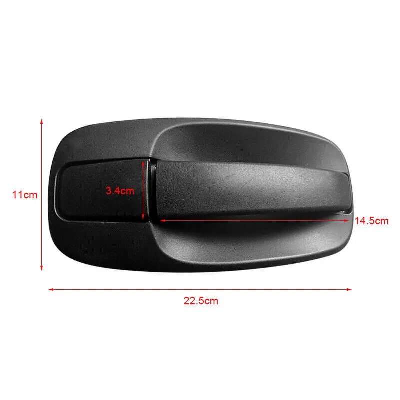 

1 шт. боковая ручка раздвижной двери для Renault Trafic Vauxhall Vivaro/ 8200214656 Внешние детали Внешние дверные ручки