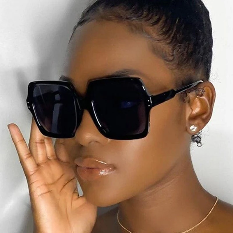 

Очки солнцезащитные женские квадратные, винтажные брендовые дизайнерские очки в стиле ретро, с градиентными цветными зеркальными линзами