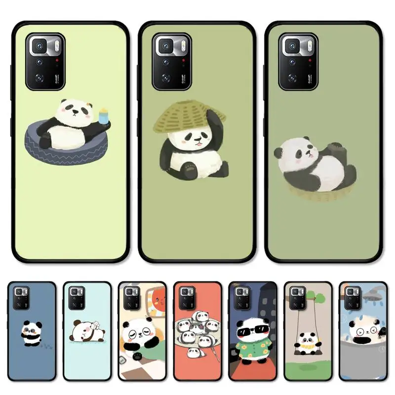 

Panda Anime Cute Phone Case for Redmi 5 6 7 8 9 A 5plus K20 4X S2 GO 6 K30 pro