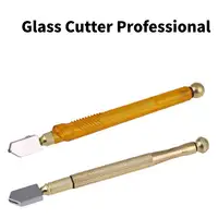 1PCS Glass Cutter Professional Manual Diamond Alloy Wheel Metal Handle Head for Mirror Tile Etc Cutting Glass Knife Tools