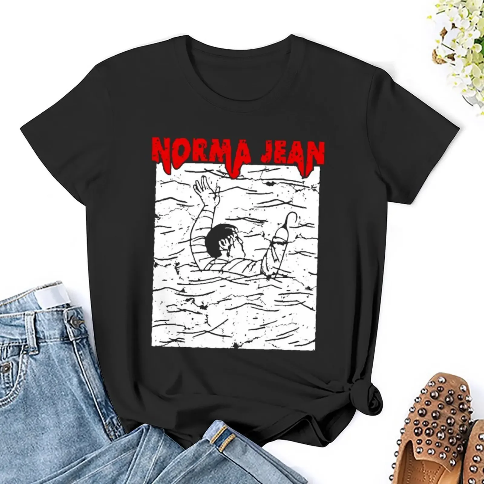 Женская футболка с принтом животного норма джинс свиммер рубашка для девочек