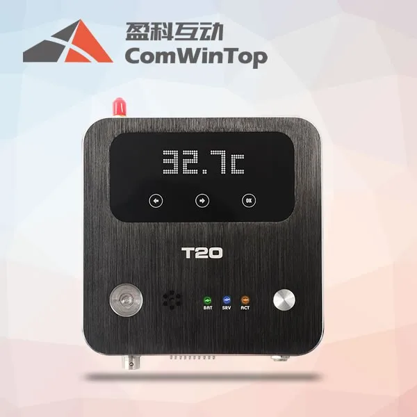 T20 wireless remote gsm sms 3g 4g gps gprs wifi  control data logger monitor temperature humidity sensor enlarge