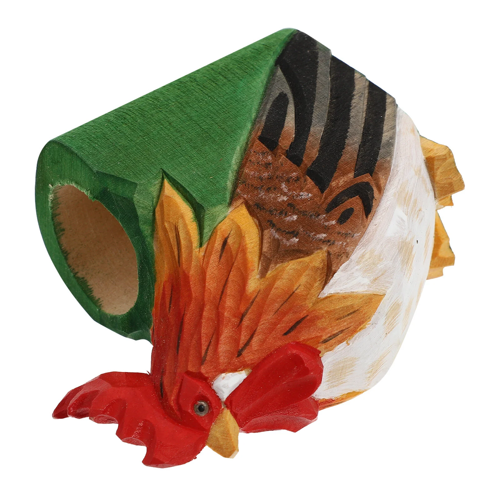 

Rooster Pen Holder Desktop Office Supply Decoration Fashion Creative Stationery Trendy Box Brush Pot Makeup Practical