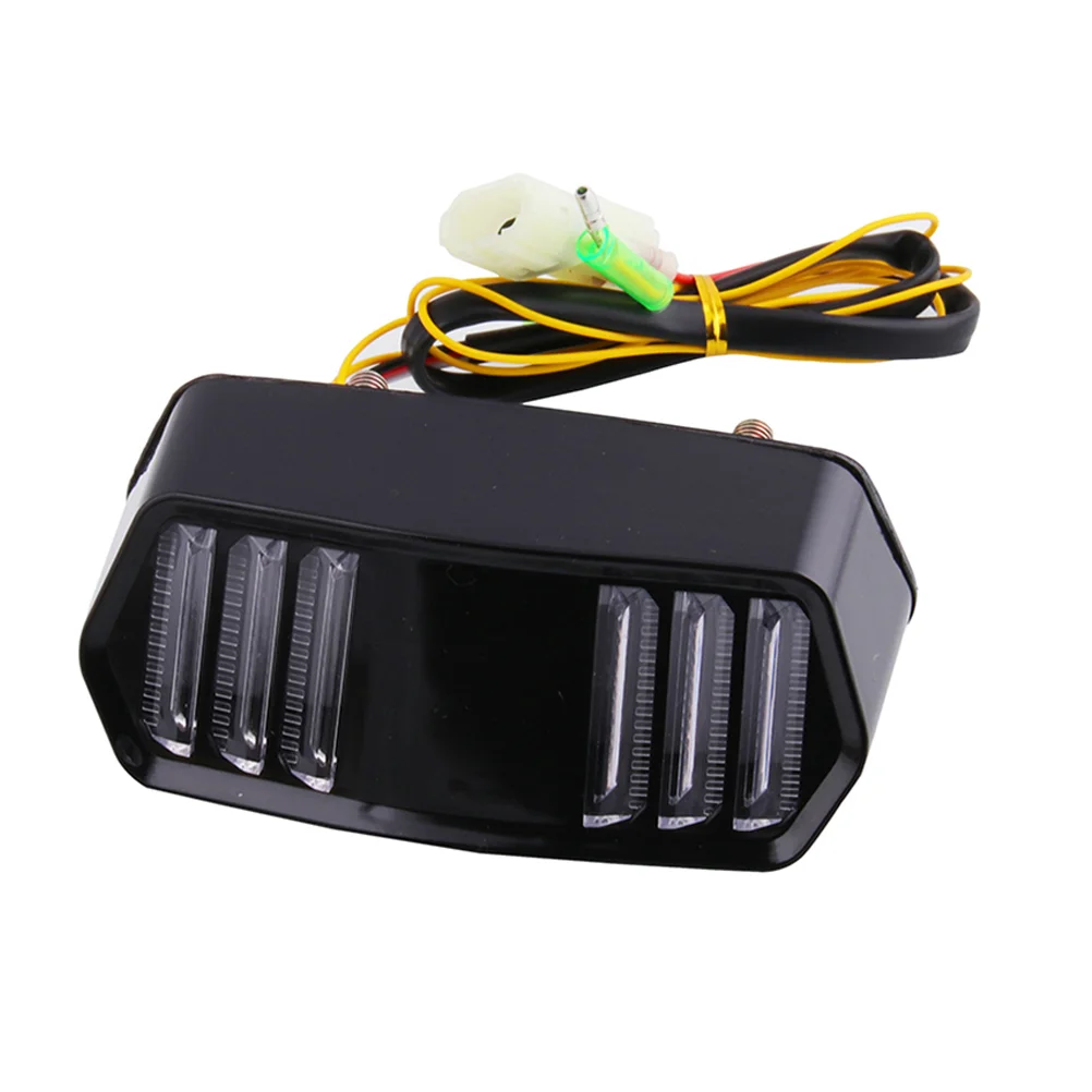 

Motorcycle LED Rear Light Turn Signal Taillight Anti-vibration Lamp