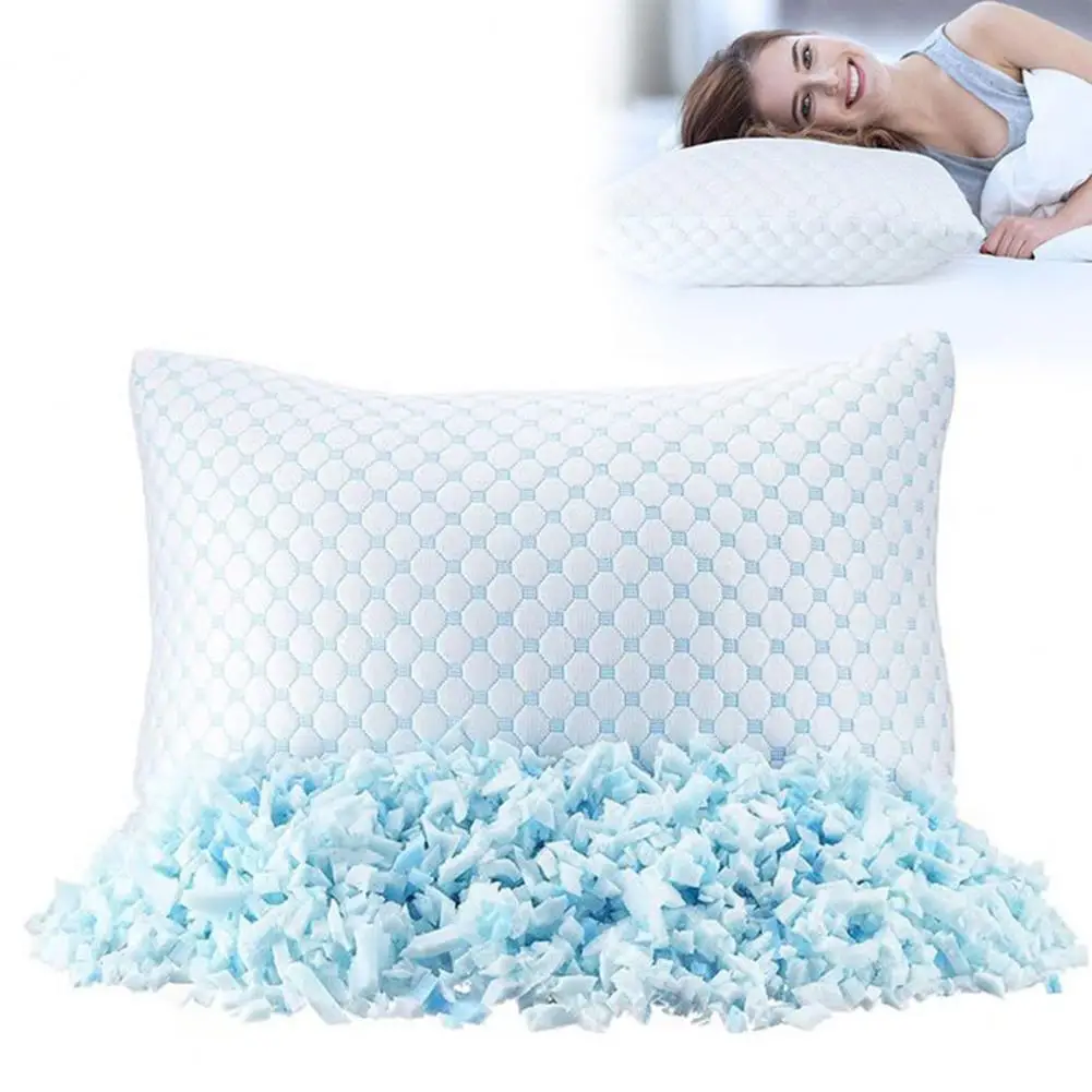 Измельченная губчатая подушка для облегчения боли в плечах из пены с эффектом