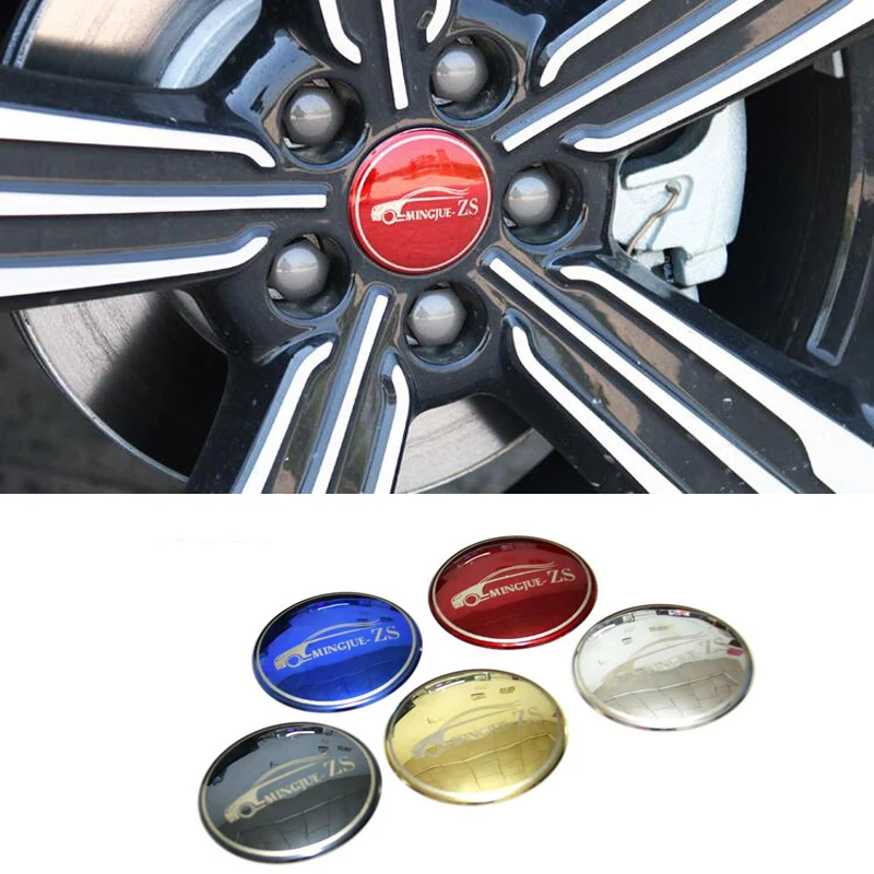 

For MG ZS 2017-2021 Hub center cover Automobile hub protection cover Modification of special decorative accessories 4pcs
