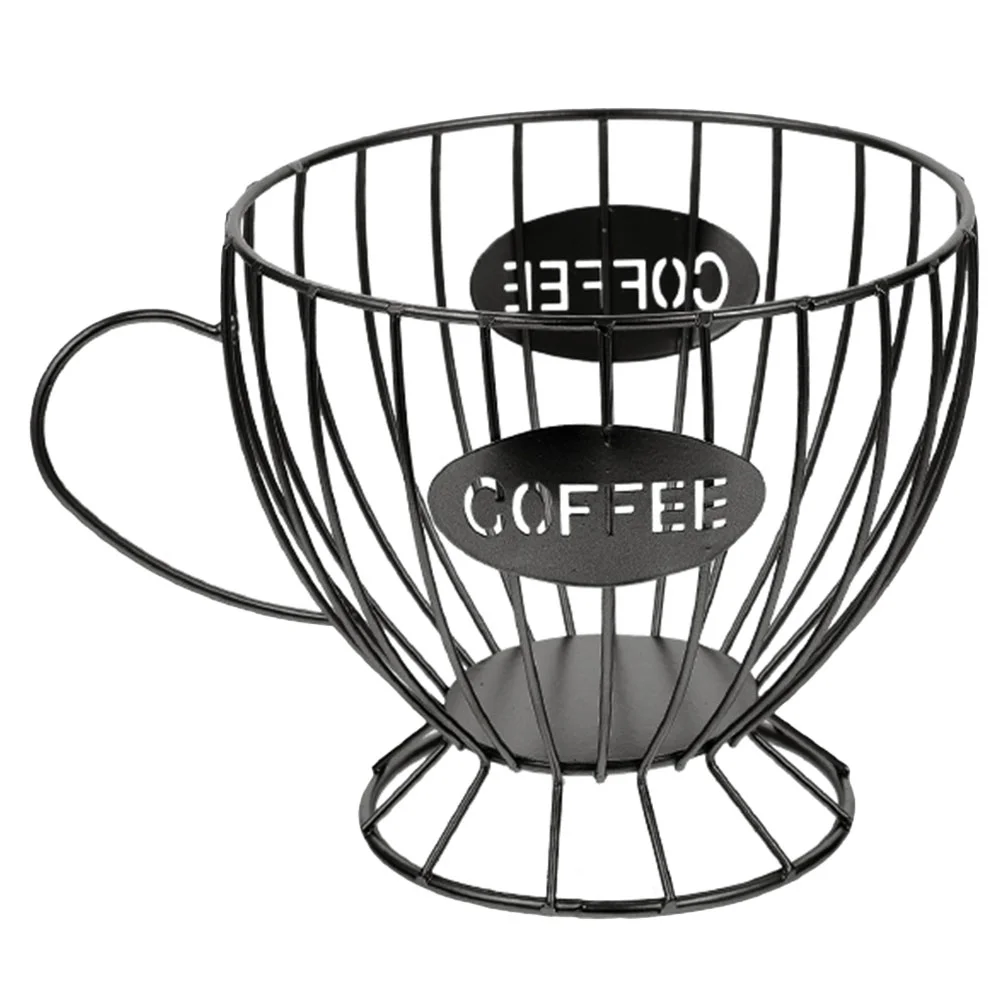 

Держатель для кофейной подставки, Электронная Подставка для хранения капсул, железная проволока, для кофе, для дома