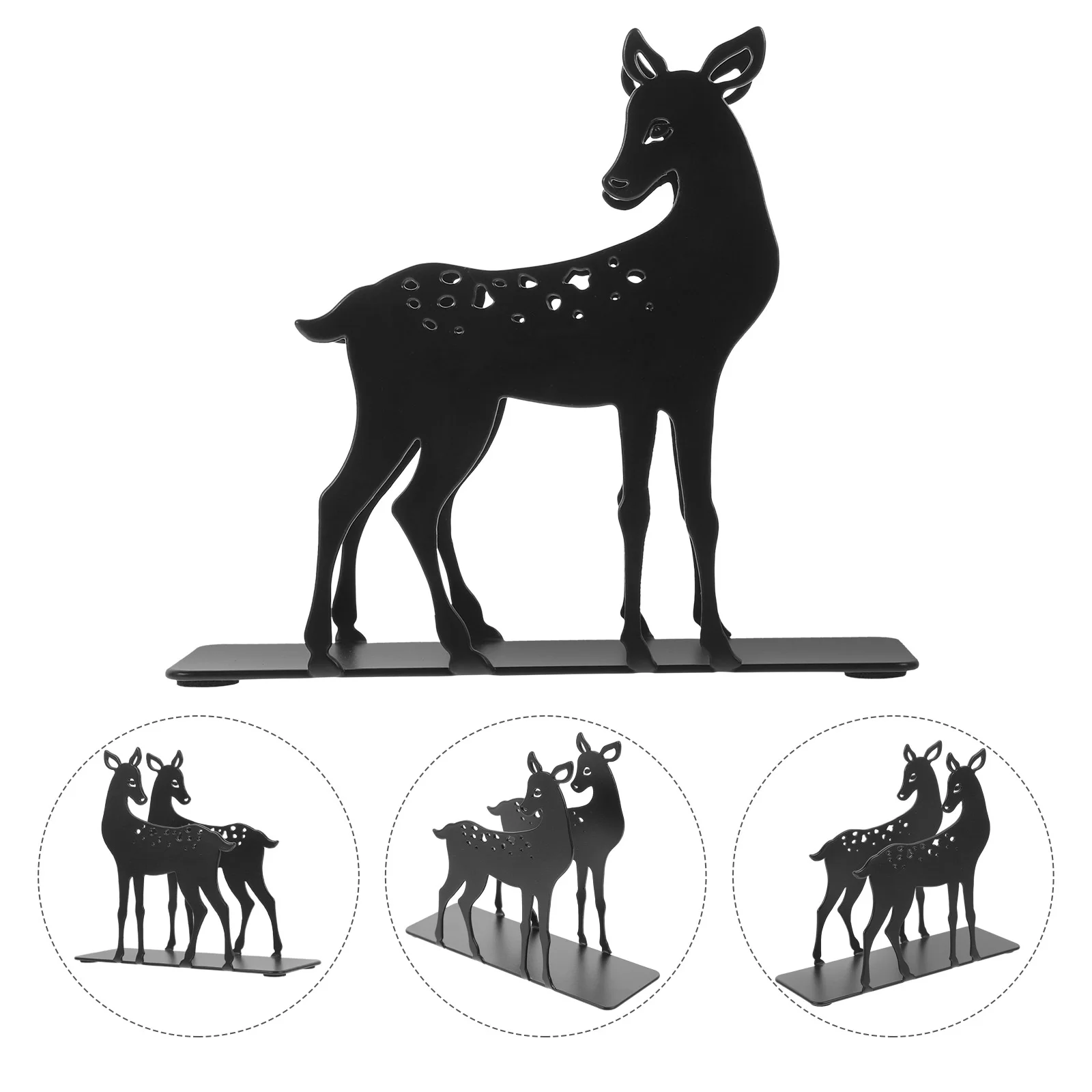 Диспенсеры для бумажных полотенец Держатель салфеток с пятнистым оленем стола