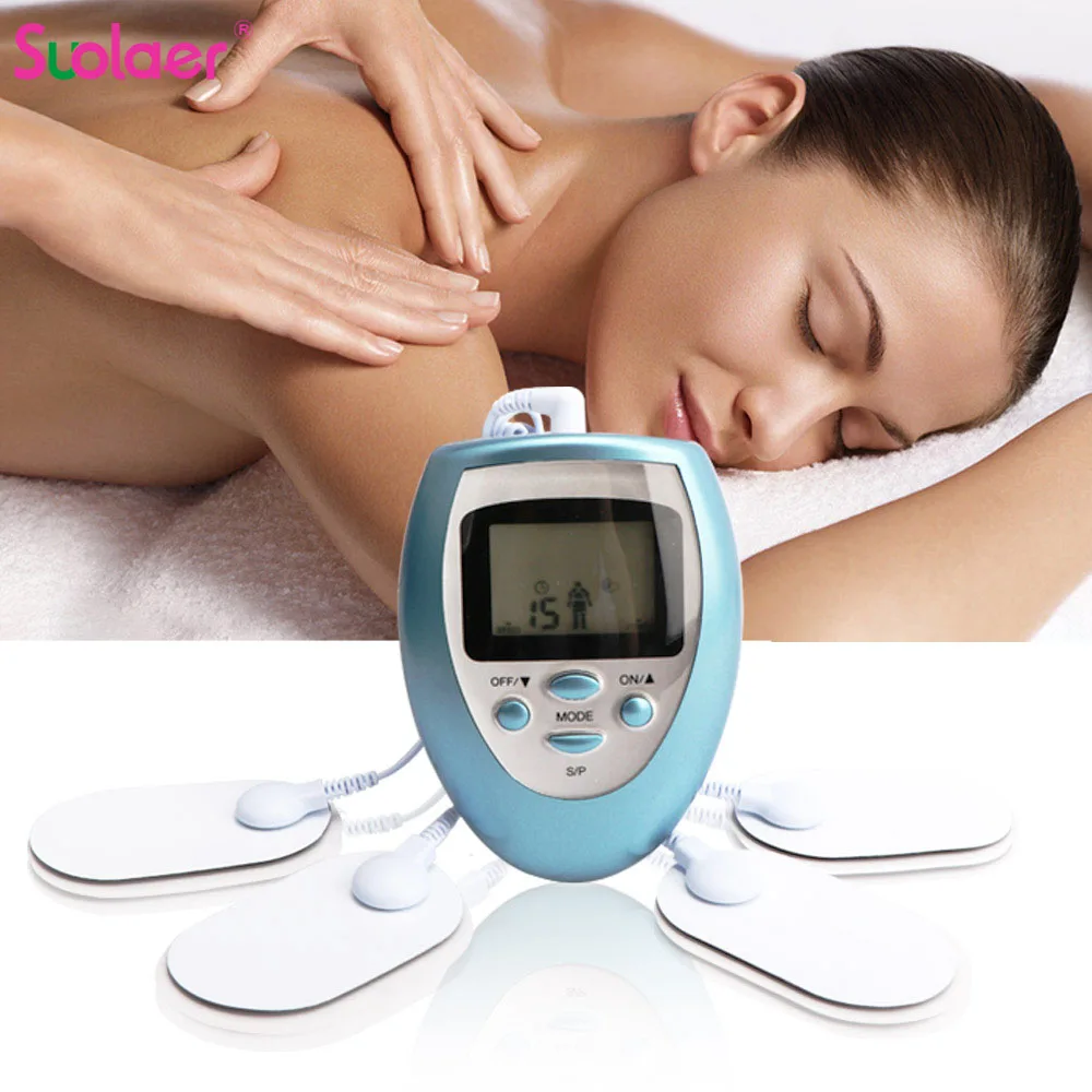 

Professional Physiotherapy Tens EMS Eletric Muscle Stimulator Neck Back Foot Hand Leg Cervical Calf Body Relaxing Massager Tens