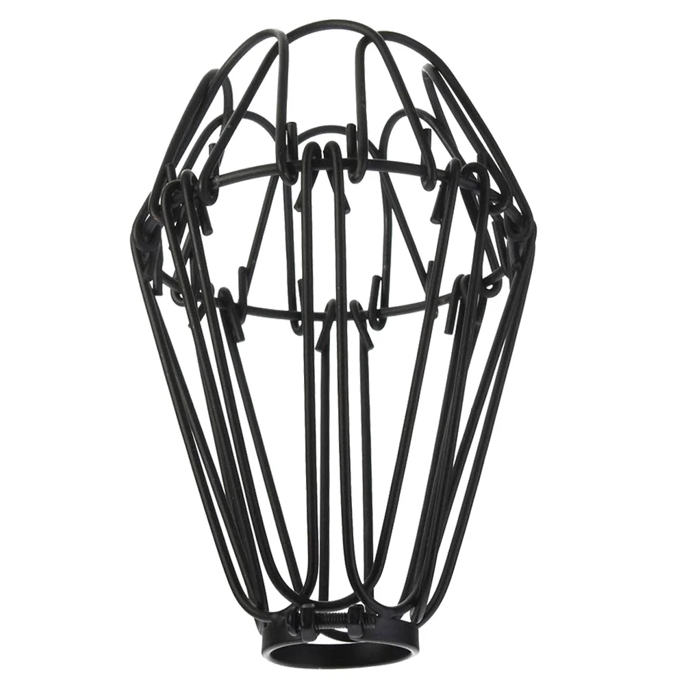 

1 pc Pendant Lamp Shades DIY Vintage Iron Wire Lamp Light Accessories Racks Cage for Home