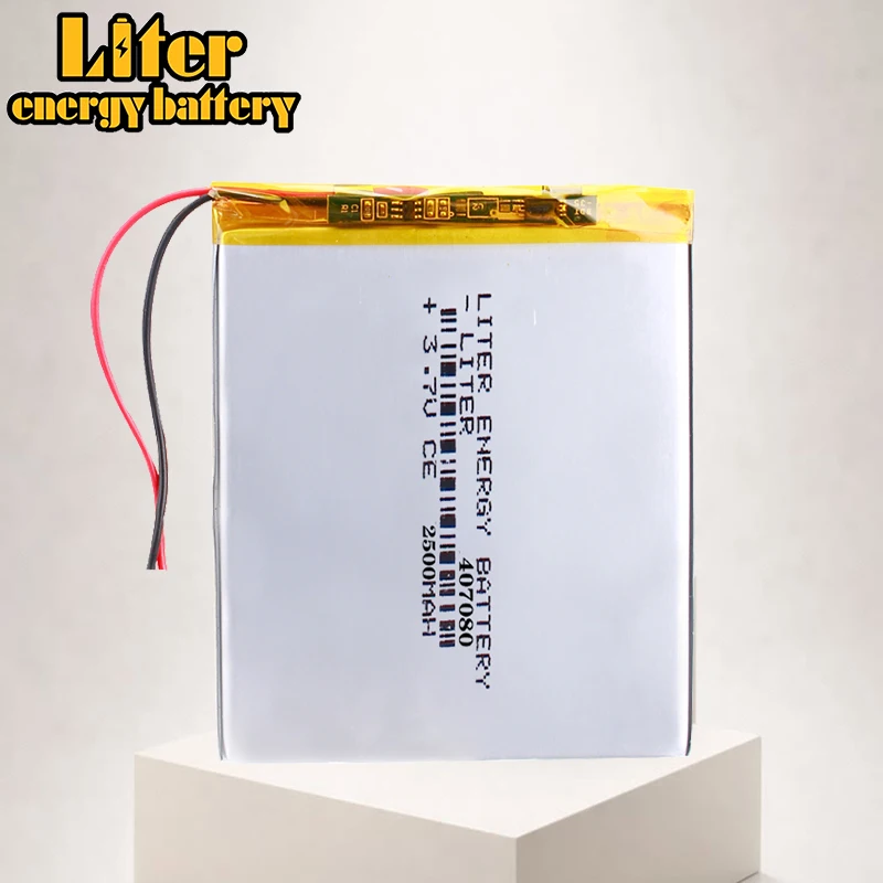 Фото Литий-полимерные аккумуляторы 3.7V: 407595 5500мАч, 409495 5000мАч, 425095 2500мАч, 407080 2500мАч, 407095 5000мАч №1