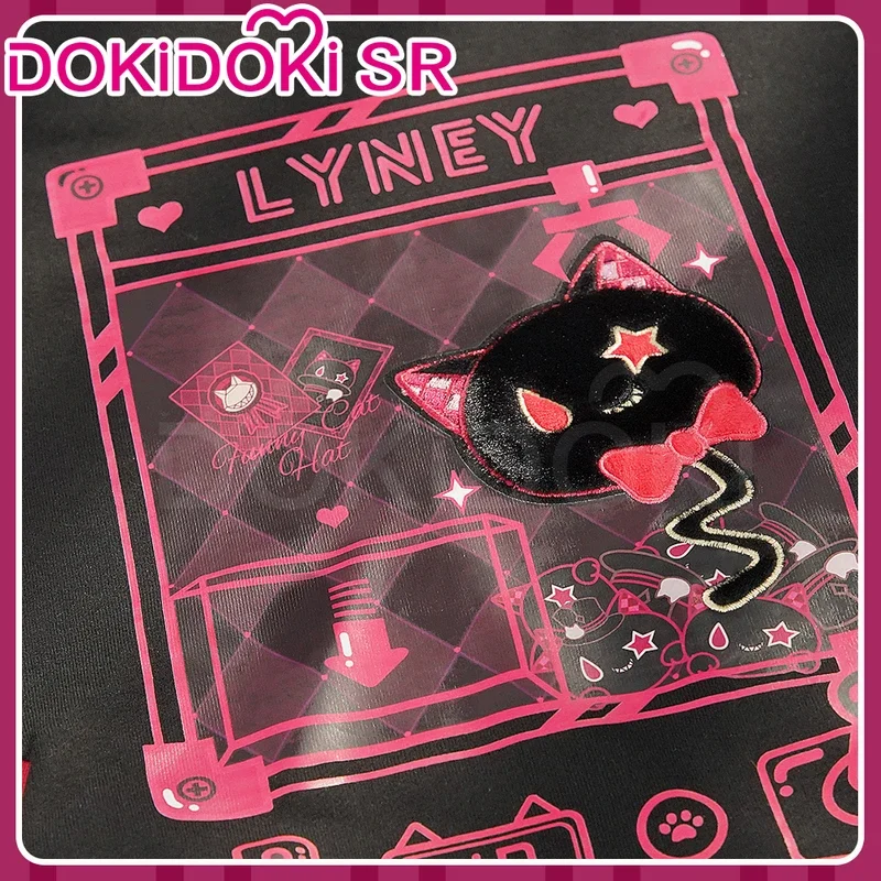 Lynette/Lyney косплей костюм игры Genshin Impact Косплей DokiDoki-SR Lyney Doujin Толстовка Милая