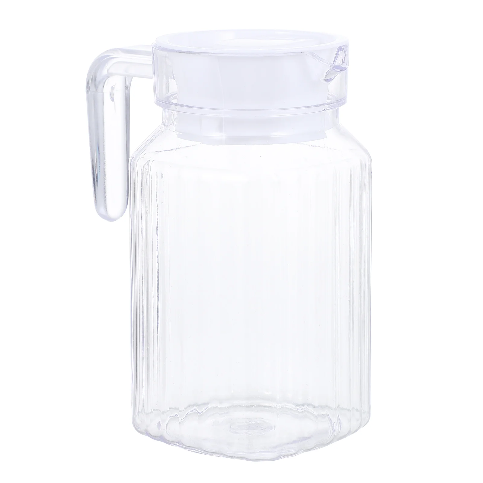 

Pitcher Water Tea Plasticjugcold Jar Lidbeverage Kettle Glass Hot Pitchers Container Iced Ice Lemonaderesistant Heat Drink