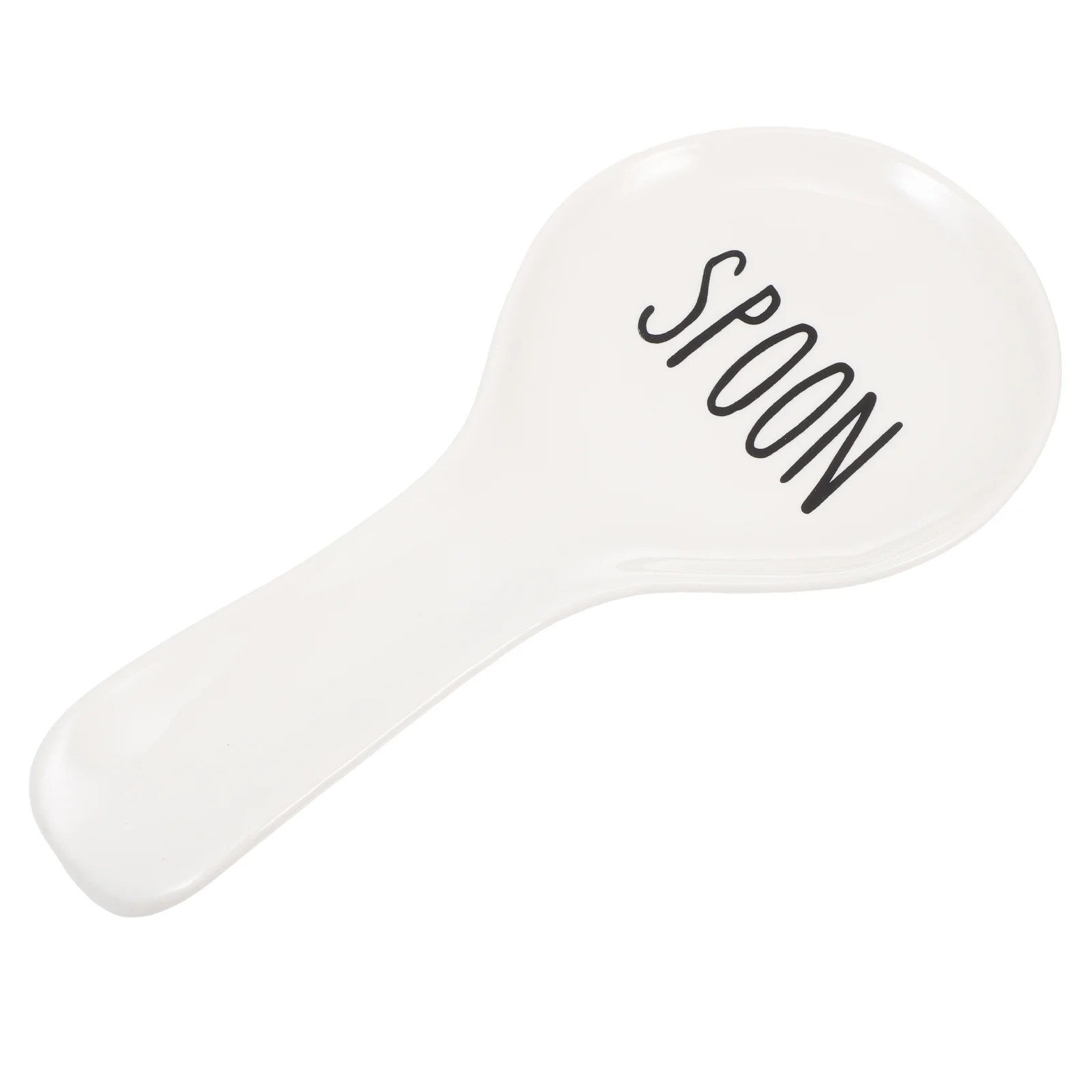 

Spoon Rest Holder Utensil Kitchen Cooking Ceramic Stove Mat Countertop Plate Tray Coffee Dish Resting Bowls Dip Rack Pad Handle