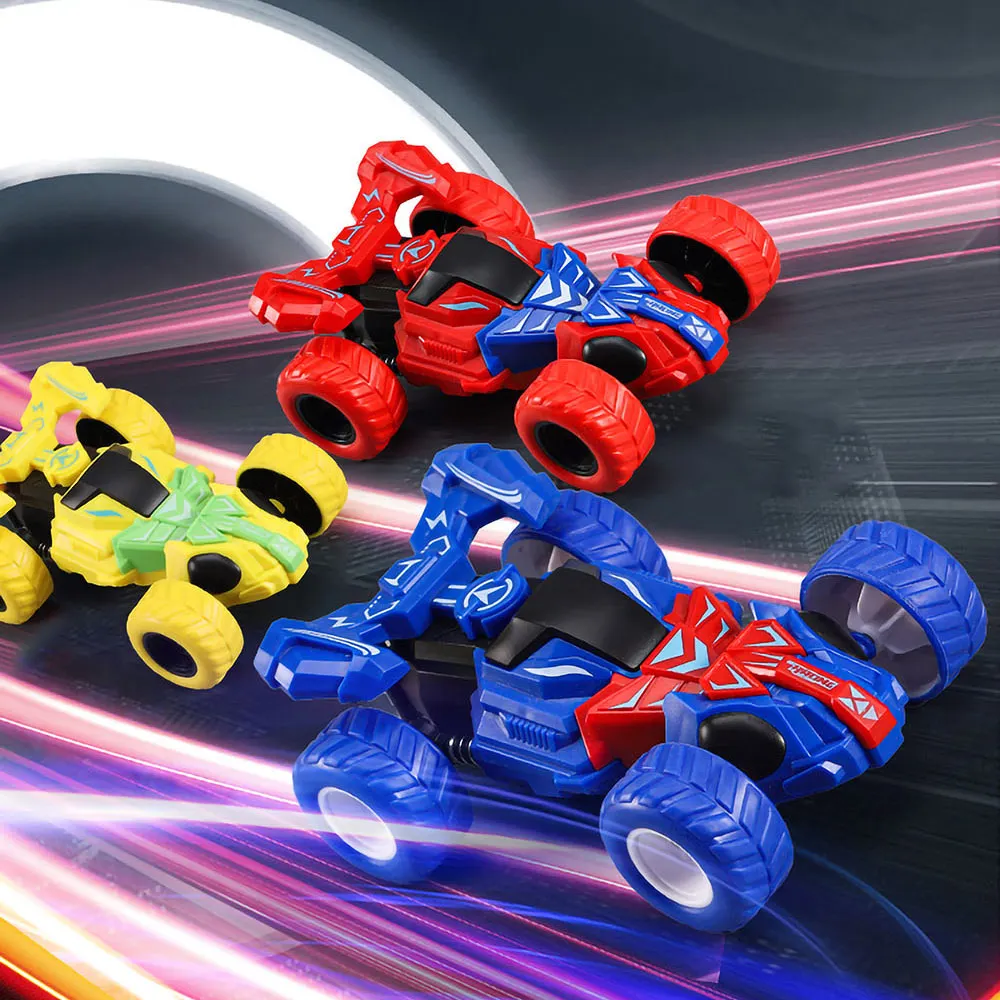 

Four-Wheel Drive Inertial Off-Road Vehicle Stunt Rotation Deformation Car Children's Toy Car Boy Gift