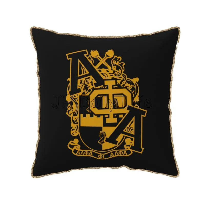 Alpha Phi бархатные наволочки с принтом мягкие уютные для гостиной дивана домашний