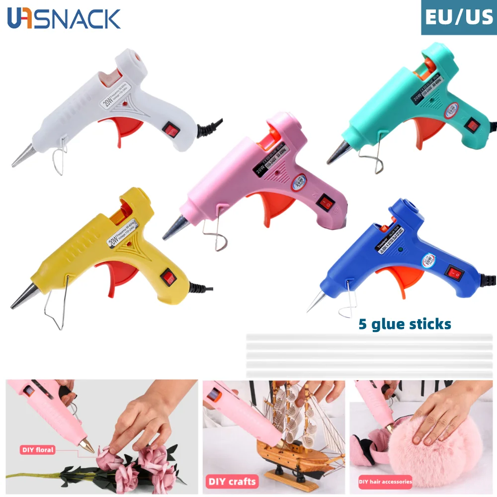 

Пистолет клеевой Электрический, 20 Вт, с переключателем температуры