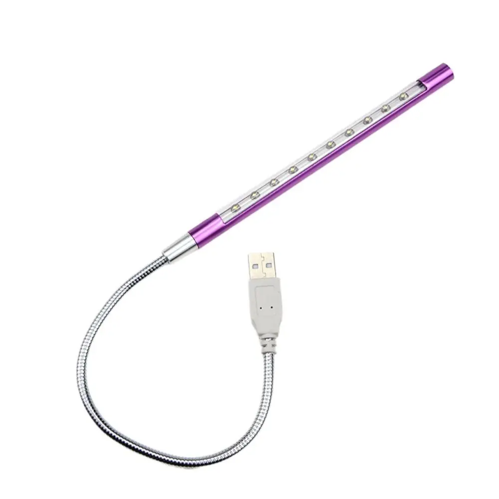 

Питание от Usb, 10 лампочек, освещение для общежития, украшение для дома, металлическая подсветка, защита для глаз, лампочка для чтения детской комнаты, ночник